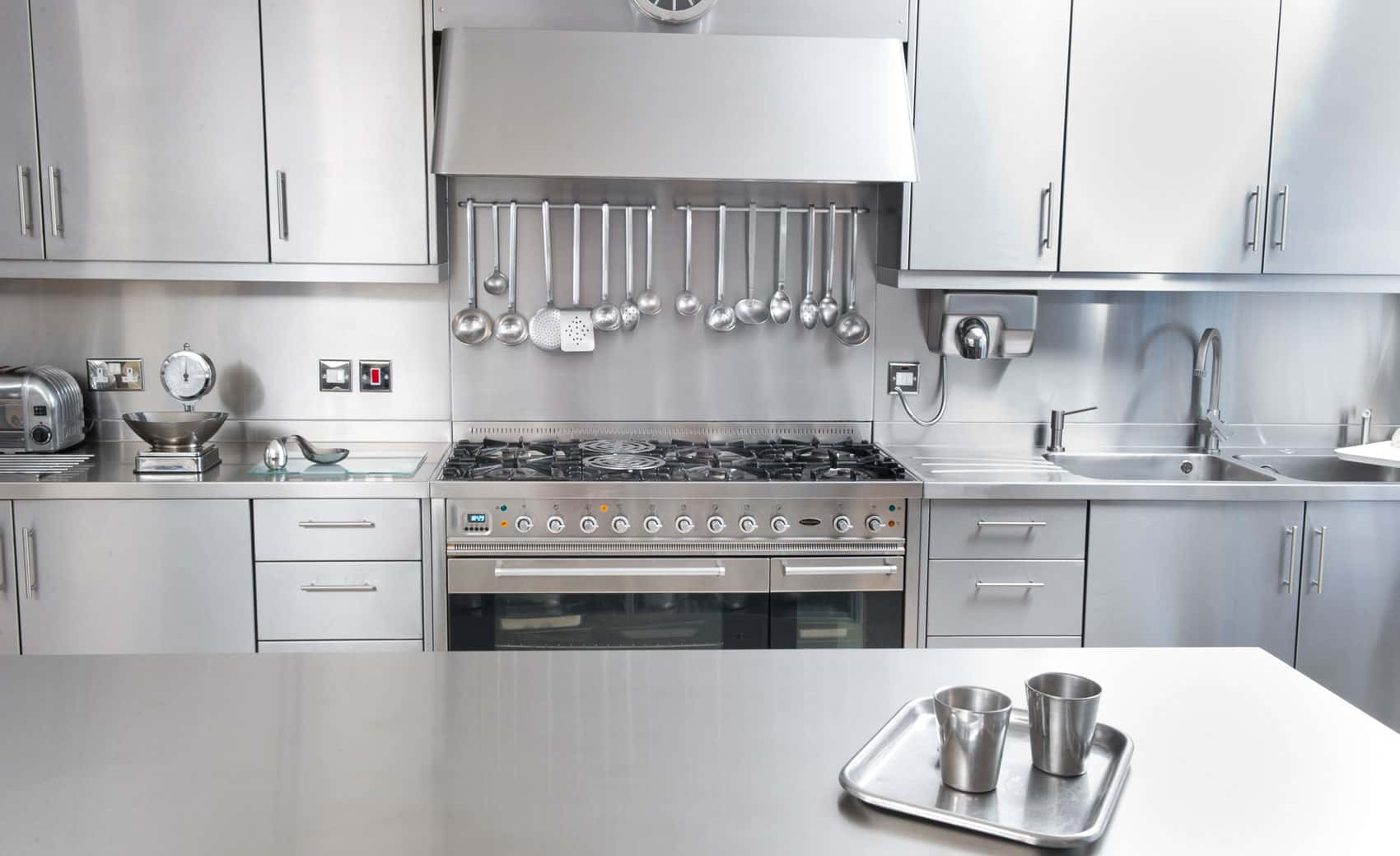 Stainless steel modular kitchen